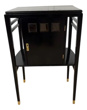 Antique Art Nouveau Decorative Cabinet, 1890s