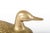 Vintage Weighted Cast Brass Duck Form Door Stop For Sale - Image 4 of 7