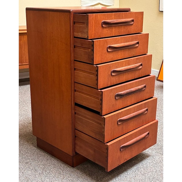 Mid-Century Modern Mid Century Modern Teak "Fresco" Chest of Drawers by G-Plan Furniture, Uk c.1960 For Sale - Image 3 of 6