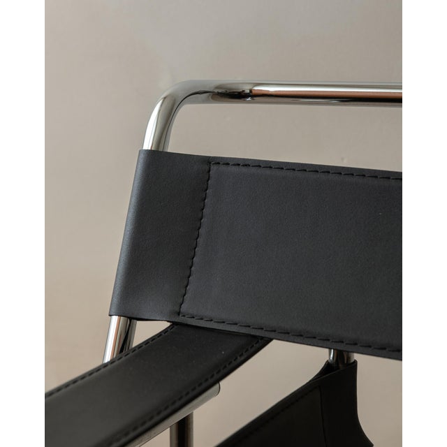 Wassily B3 Lounge Chairs by Marcel Breuer for Knoll International, 1970s, Set of 2 For Sale - Image 15 of 18