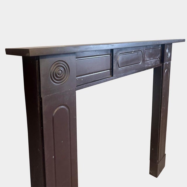 Early 19th Century Antique Regency Fireplace Mantel, 1810 For Sale - Image 5 of 9
