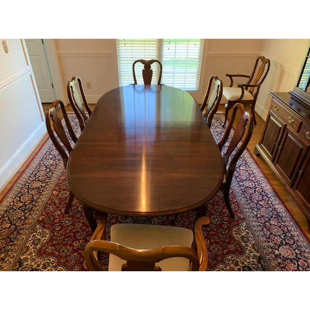 Cresent Cherry Dining Set Chairish