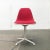 Original Herman Miller Eames fiberglass side chairs with a special Hopsack Farbe and elegant La Fonda base. The classic...