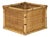 Wicker and Bamboo Planter, 1970s For Sale