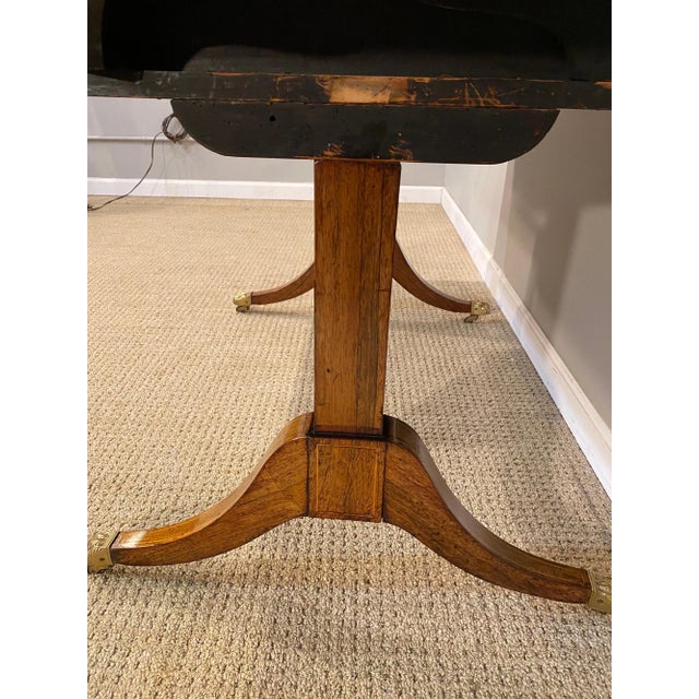 Traditional Antique Regency Rosewood Sofa Table For Sale - Image 3 of 13