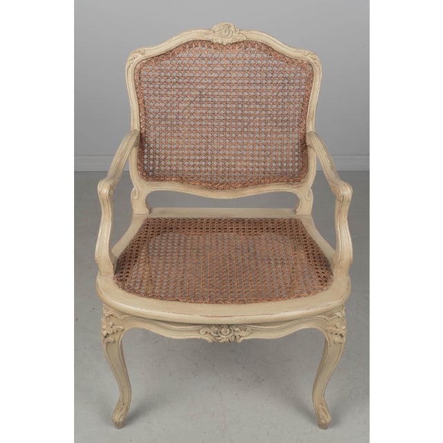 Louis XV Style French Fauteuil or Arm Chair For Sale - Image 10 of 10