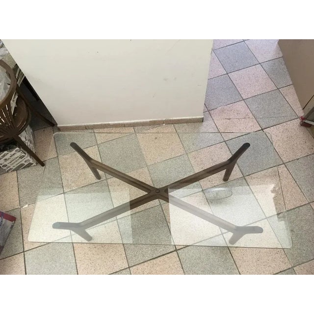 Teak & Glass Coffee Table, 1955 For Sale - Image 14 of 18