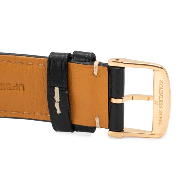 Longines Présence Heritage 34mm l4.767.8 White Dial 18k Yellow Gold Watch For Sale - Image 9 of 11