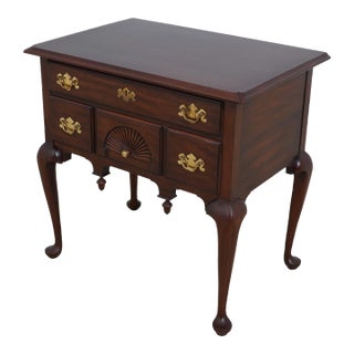 Henkel Harris Mahogany New England Lowboy For Sale
