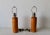 Mid Century Scandinavian Style Natural Tree Trunk Wood Table Lamps-a pair Hand crafted, classic design, in good vintage...