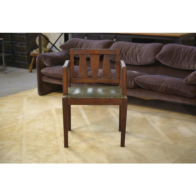 Arts and Crafts Armchair, 1940s For Sale - Image 10 of 12