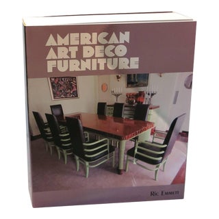 American Art Deco Furniture by Ric Emmett Ltd Edition Book For Sale