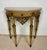 Italian Neoclassical Polychromed Console Table with Marble Top, 1940 For Sale - Image 3 of 18