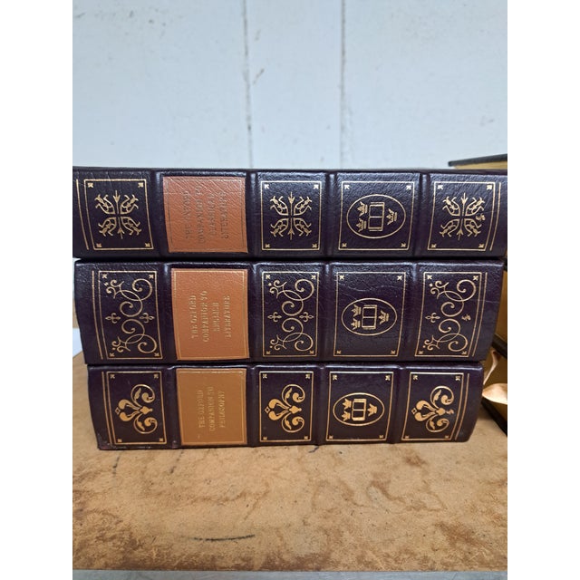 American Set of 6, 1990s Oxford Companion Easton Press 6 Volumes For Sale - Image 3 of 16