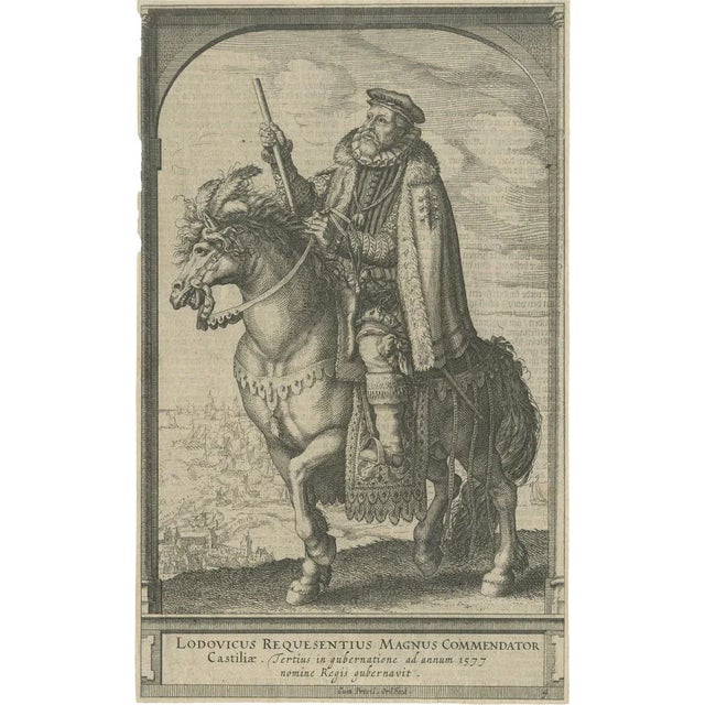 Luis De Requeséns, 1620, Paper For Sale