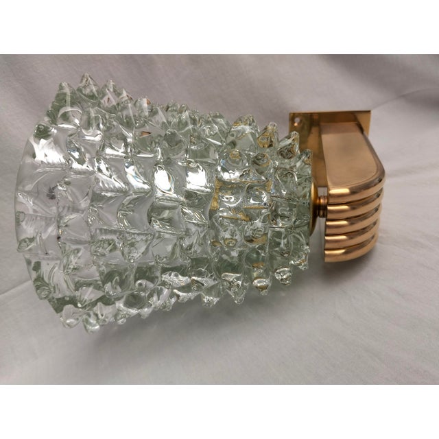 Vintage Wall Lights from Barovier & Toso, 1980s, Set of 2 For Sale - Image 6 of 11