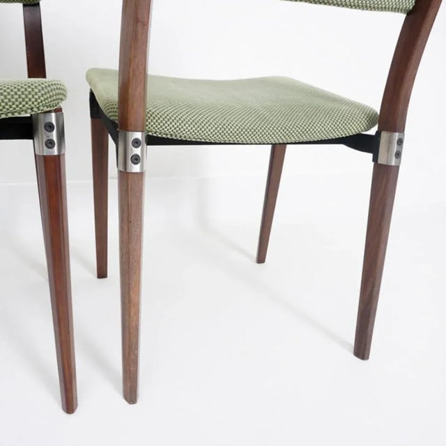 Dining Chairs by Eugenio Gerli for Tecnospa, 1960s, Set of 6 For Sale - Image 4 of 10