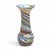 Mid 20th Century Desert Sands Multi Color Swirl Art Pottery Vase Made in Nevada Stands at 5" Tall