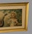 Late 19th Century Antique Victorian Framed Chromolithograph Children Music Flute Mandolin Serenade Print F. Lefler For Sale - Image 5 of 7