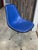 Vintage Blue Vinyl and Fiberglass Chair by Charles and Ray Eames for Herman Miller, 1950s For Sale - Image 14 of 18