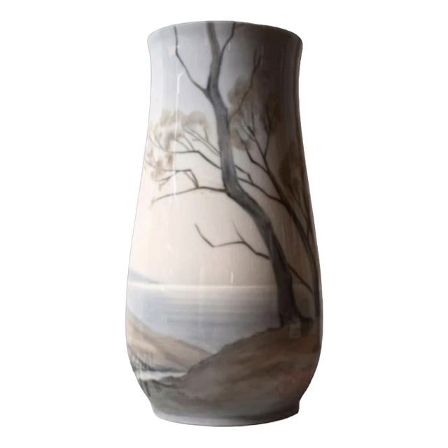 Vintage Danish Porcelain Vase from Bing & Grøndahl For Sale