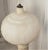 Alabaster Antique Large Alabaster Table Lamp With Globe Shade For Sale - Image 8 of 11