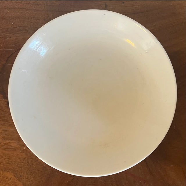 Antique 19th Century Chinese Monochrome White Blanc De Chine Porcelain Low Bowl For Sale - Image 10 of 18