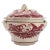 19th Century Portuguese Earthenware Small Covered Tureen For Sale