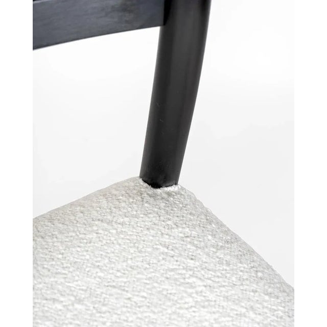 Black Dining Chairs attributed to Donald Gomme for G Plan, 1950s, Set of 6 For Sale - Image 9 of 11