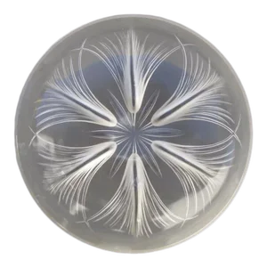Vintage Verlys Frosted Wheat Bowl