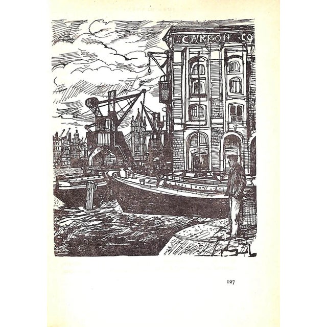 "Flower of Cities a Book of London" 1949 Twenty-Two Authors For Sale - Image 10 of 12