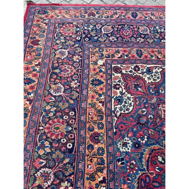 Large Dorokhsh Rug, 1920s For Sale - Image 9 of 18