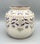 Late 20th Century Vintage Arauco Antiqua Chile Hand-Painted Crackle Glaze Pottery Vessel / Vase – Folk Floral Motif For Sale - Image 5 of 12
