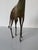 Metal 1980’s David Lesser Steel Cutout Giraffe Sculpture – Signed For Sale - Image 7 of 10