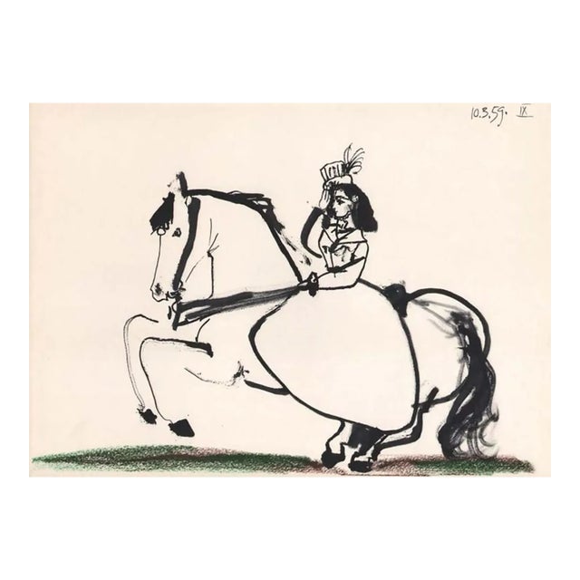 Pablo Picasso Toros Y Toreros 9 Dated 10/3/59 For Sale