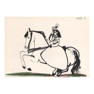 Pablo Picasso Toros Y Toreros 9 Dated 10/3/59