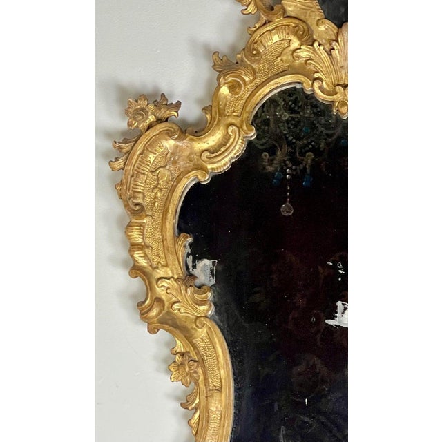 19th Century Italian Carved Giltwood Mirrors For Sale - Image 10 of 13