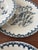 1940s Vintage Dessert Plates with Chardon Pattern from Gien, 1940s, Set of 6 For Sale - Image 5 of 10