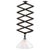 Industrial Vintage Industrial Glass and Metal Scissor Pendant Lamp from Holophane For Sale - Image 3 of 7