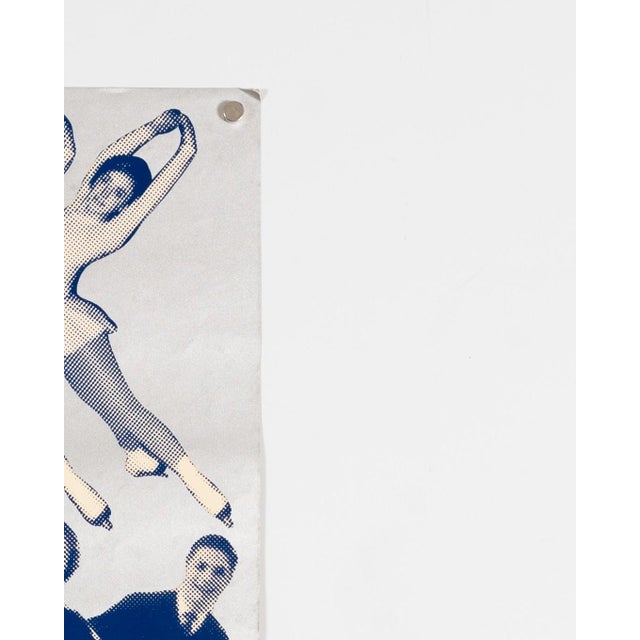 1970s World Figure Skating Championships 1973 Original Silkscreen Poster For Sale - Image 5 of 9