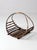 Vintage Rustic Twig Basket With Arched Handle For Sale - Image 4 of 18