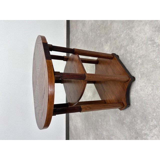 Oval Side Table with Six Legs, 1890s For Sale - Image 4 of 10