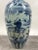 Chinese Early Ming Dynasty Style Warrior Motif Blue & White Porcelaine Vase For Sale - Image 4 of 13