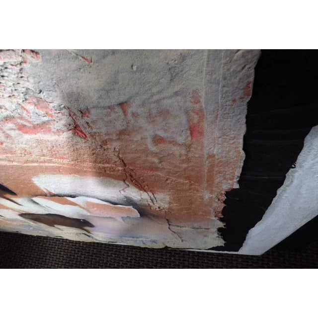 1990s 1990s Michael Casey "Dream Hide I" Original Watercolor on Cast Paper on Board Hand Signed For Sale - Image 5 of 12