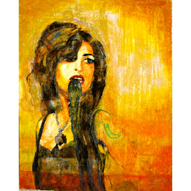 Sonia Gold Portrait of Amy Winehouse "I Know I'm No Good" For Sale - Image 4 of 12