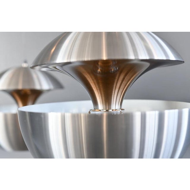UFO Pendant Lights by Bertrand Balas for Raak Amsterdam, 1970s, Set of 2 For Sale - Image 12 of 13