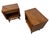 Mid-Century Modern Kent Coffey Insignia Walnut Nightstands - Set of 2 For Sale In Philadelphia - Image 6 of 11