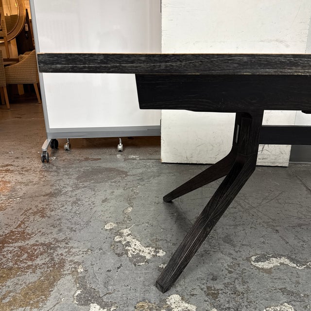 Case Furniture for Design Within Reach Cross Extension Table For Sale - Image 10 of 12