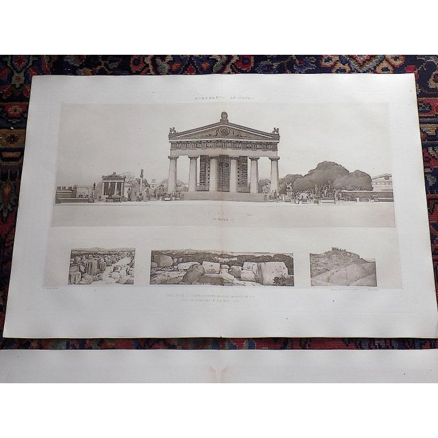 These two heliogravures were printed in Paris in the last half of the 19th century. The images from this series depict...