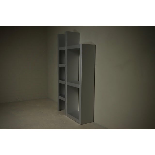 Architectural Aluminum Wall Unit by Isabelle Leijn, 1990s For Sale - Image 4 of 15